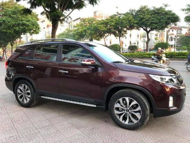 Xe Kia Sorento AT năm 2017, màu đỏ số tự động, giá 796tr