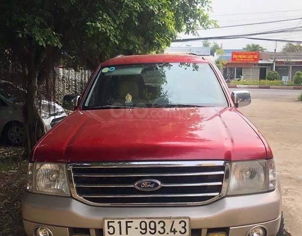 Cần bán xe Ford Everest 2005, màu đỏ, nhập khẩu nguyên chiếc còn mới0