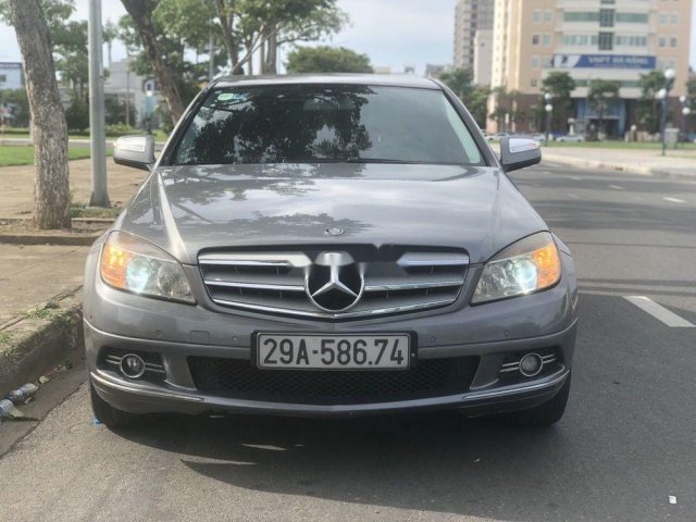 Bán ô tô Mercedes C200 năm sản xuất 2008, màu xám, xe nhập