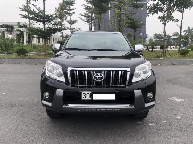 Bán Toyota Land Cruiser Prado TXL 2.7 sản xuất 2010, màu đen, nhập khẩu Nhật Bản đã độ lên 2 ghế điện