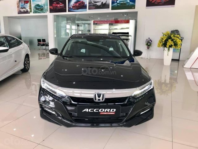 Bán Honda Accord 2020 Đồng Nai màu đen, giao ngay giá 1,319 triệu, ưu đãi cực tốt, hỗ trợ vay 85%0