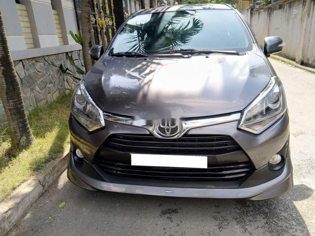 Cần bán xe Toyota Wigo năm sản xuất 2019, màu xám, xe nhập khẩu chính hãng