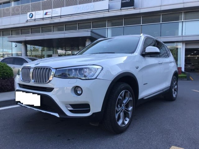 Bán BMW X3 20i màu trắng/kem sản xuất 2015, đăng ký biển Hà Nội0