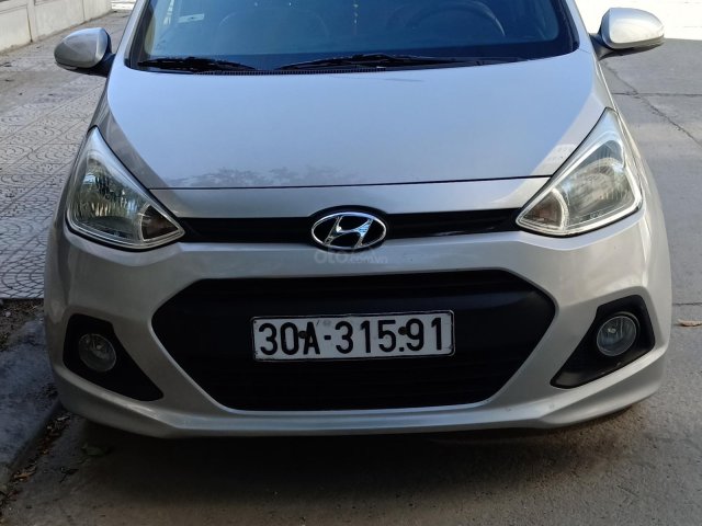 Bán Hyundai Grand i10 nhập Ấn sx 2014, màu bạc còn mới giá tốt 270 triệu đồng