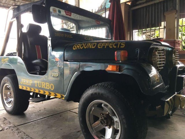 Bán ô tô Jeep CJ đời 1980, màu xanh lam, xe nhập chính hãng0