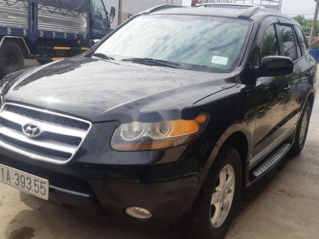 Cần bán Hyundai Santa Fe đời 2006, màu đen, xe nhập xe gia đình, giá 470tr, xe nguyên bản