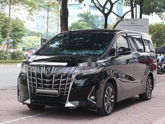 Bán Toyota Alphard 2019, màu đen, nhập khẩu0