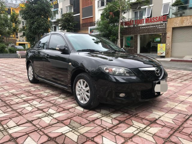 Bán xe Mazda 3 1.6AT 2009, màu đen, nhập khẩu nguyên chiếc0