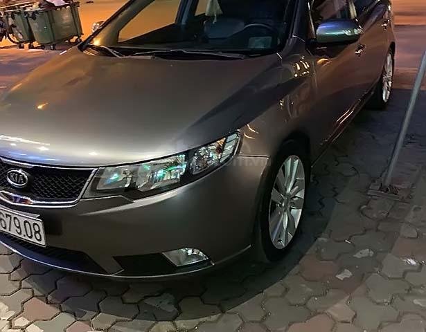 Cần bán Kia Cerato 1.6 AT sản xuất 2009, màu xám, nhập khẩu 