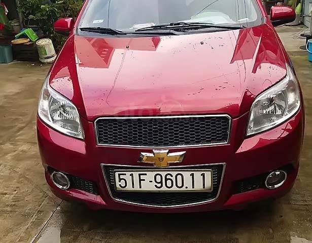 Cần bán Chevrolet Aveo LT 1.5 MT năm 2016, màu đỏ, chính chủ