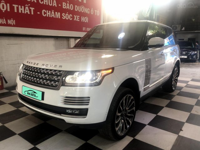 Giao ngay LandRover Range Rover 5.0L đời 2015, màu trắng da bò, uy tín giá tốt0