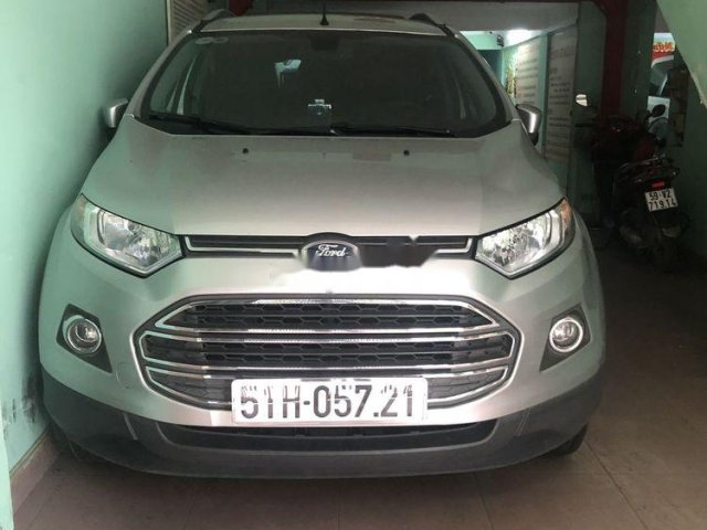 Bán xe Ford EcoSport 2015, màu bạc, xe gia đình