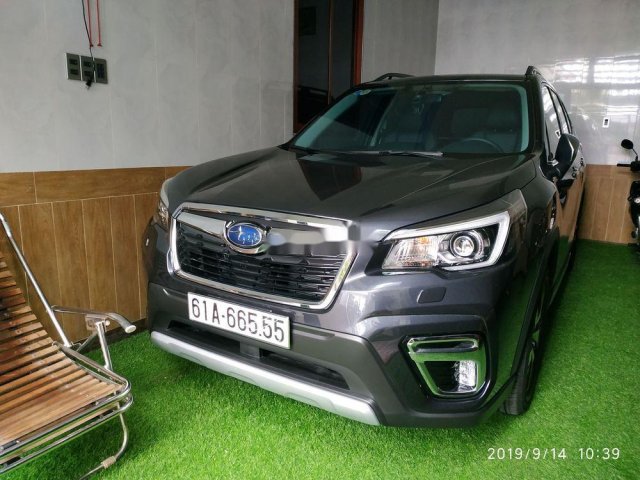 Bán Subaru Forester I S 2019, màu xám, biển số đẹp0