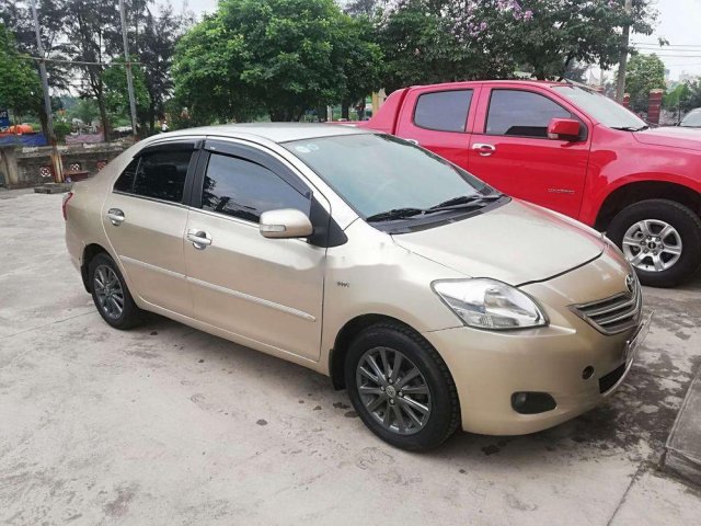 Bán Toyota Vios sản xuất 2012, màu vàng, giá cạnh tranh