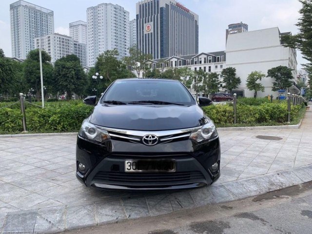 Bán xe Toyota Vios 1.5 G CVT sản xuất 2017, màu đen, giá 505Tr