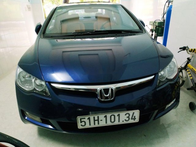 Cần bán Honda Civic đời 2008, màu xanh lam, nhập khẩu, số tự động