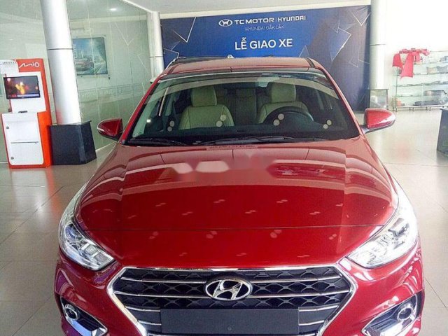 Cần bán Hyundai Accent sản xuất 2019, màu đỏ, 502 triệu