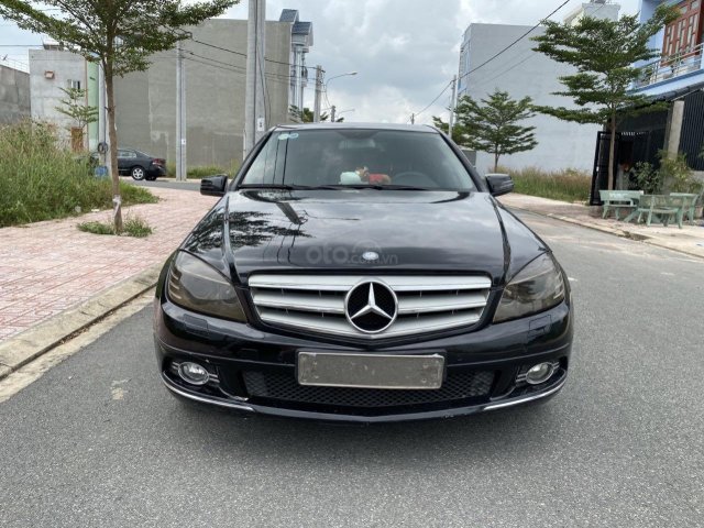 Cần bán xe Mercedes C230 đời 2009, màu đen0