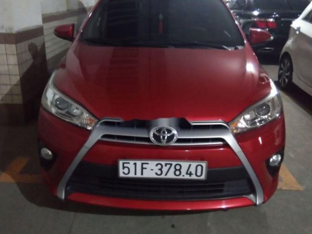 Bán Toyota Yaris sản xuất năm 2015, màu đỏ, nhập khẩu chính hãng