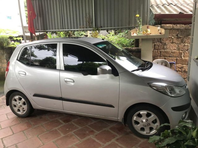 Cần bán lại xe Hyundai Grand i10 đời 2008, màu bạc, nhập khẩu chính hãng