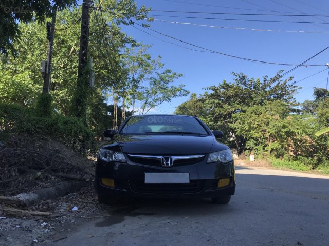 Bán Honda Civic sản xuất 2007, màu đen giá cạnh tranh