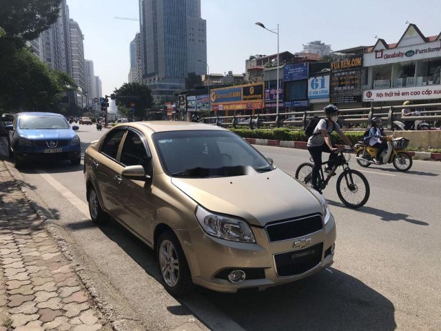 Bán ô tô Chevrolet Aveo 2016, màu vàng, 355tr