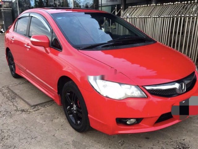 Cần bán lại xe Honda Civic năm 2008, màu đỏ xe gia đình, 320 triệu