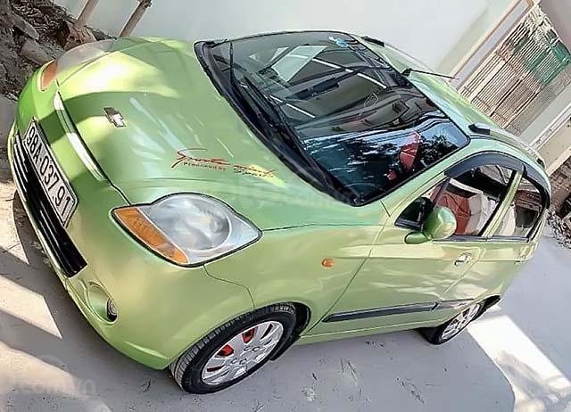 Cần bán xe Chevrolet Spark năm sản xuất 2009, màu xanh lục xe còn mới lắm