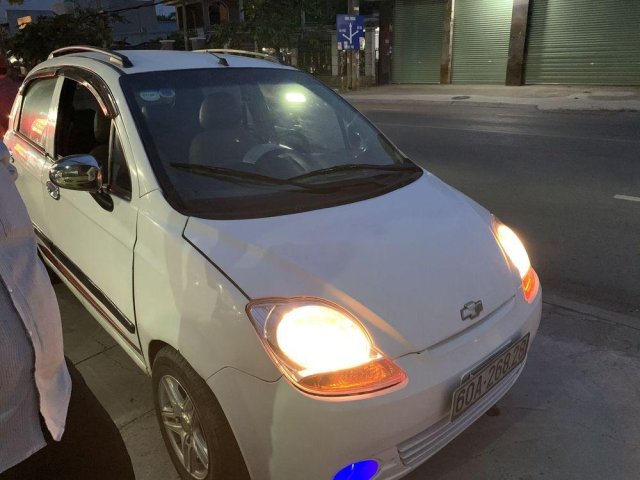 Cần bán xe cũ Chevrolet Spark đời 2008, màu trắng