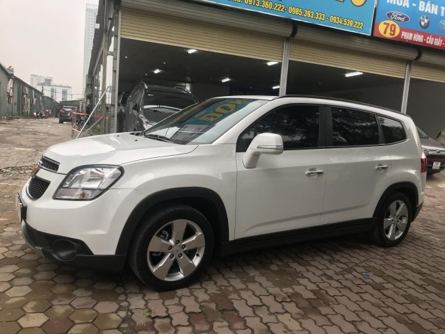 Cần bán Chevrolet Orlando LTZ 2017, đăng ký 2018 màu trắng