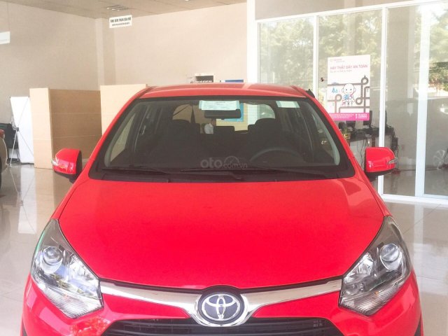 Cần bán xe Toyota Wigo đời 2019, màu đỏ nhập khẩu nguyên chiếc giá 375 triệu đồng0