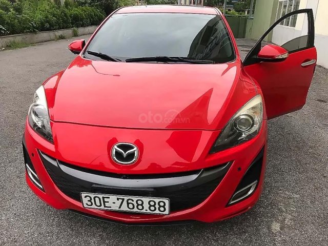 Cần bán gấp Mazda 3 2.0 AT 2010, màu đỏ, xe nhập chính chủ, giá tốt