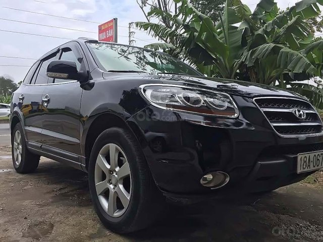 Xe Hyundai Santa Fe MLX 2.0L đời 2007, màu đen, nhập khẩu