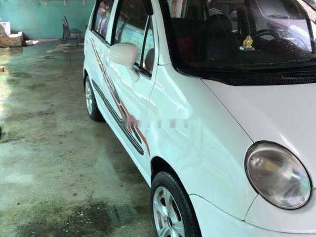 Cần bán gấp Daewoo Matiz sản xuất 2003, màu trắng xe gia đình, giá 59.5tr xe nguyên bản