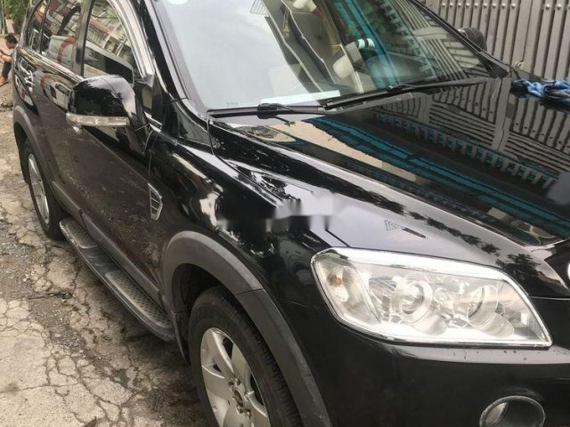 Bán Chevrolet Captiva sản xuất 2008, màu đen, nhập khẩu 