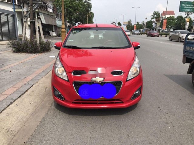 Bán xe Chevrolet Spark đời 2014, màu đỏ, giá tốt