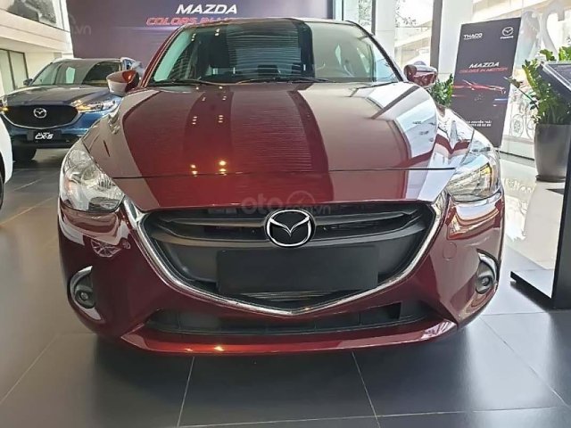 Bán Mazda 2 năm 2019, màu đỏ, xe nhập0