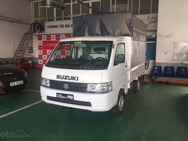 Cần bán Suzuki Super Carry Pro đời 2019, màu trắng, nhập khẩu 0