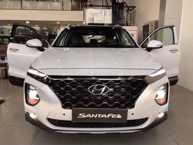 Bán Hyundai Santa Fe năm 2019, màu Trắng xe nhập giá chỉ 999 triệu đồng sale khủng mùa tết0