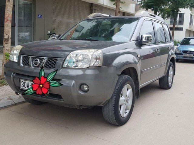 Bán Nissan X trail đời 2006, màu xám, nhập khẩu, số tự động0