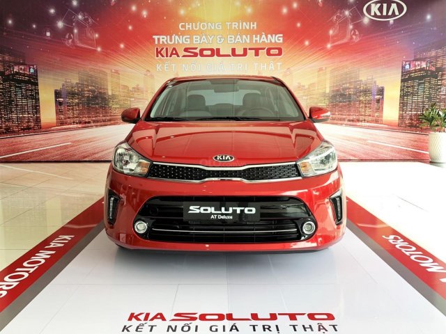 Ưu đãi lớn cuối năm chiếc xe Kia Soluto Standard MT, sản xuất 2019, màu đỏ, giá cạnh tranh0