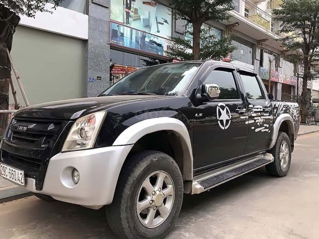 Bán Isuzu Dmax LS 3.0 4x2 MT sản xuất năm 2010, màu đen