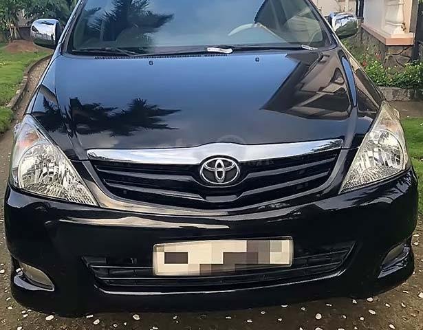 Cần bán gấp Toyota Innova năm sản xuất 2009, màu đen0