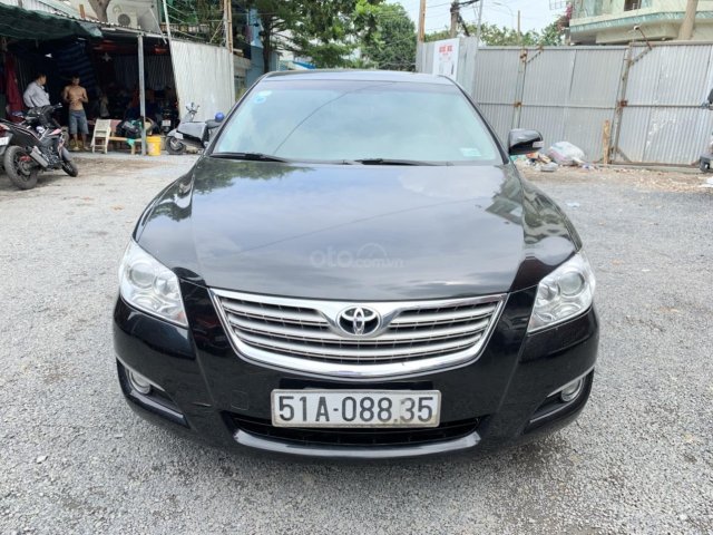 Cần bán xe Toyota Camry 3.5Q sx 2008, màu đen, giá tốt