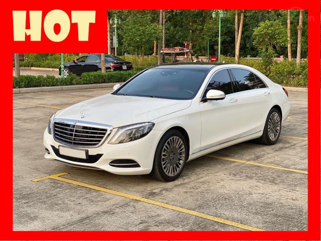 MBA Auto - Bán xe Mercedes S500 trắng model 2016 - dòng xe siêu sang siêu đẹp