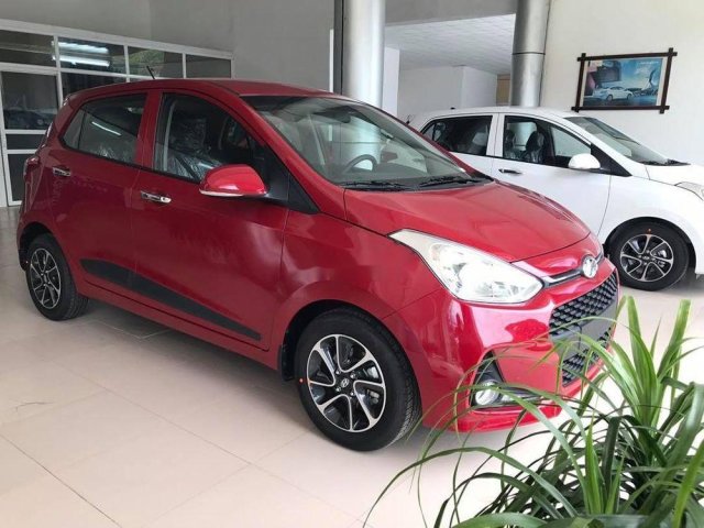 Bán Hyundai Grand i10 đời 2019, màu đỏ số sàn xe nội thất đẹp