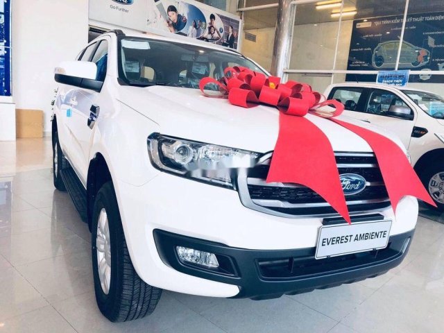 Bán ô tô Ford Everest 2019, màu trắng, nhập khẩu chính hãng0