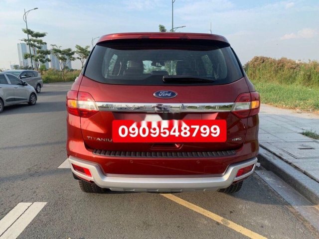 Cần bán Ford Everest sản xuất năm 2018, màu đỏ, xe nhập chính hãng