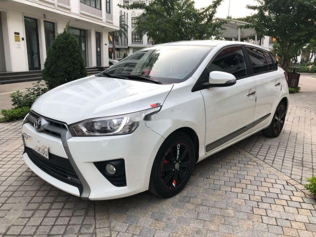 Cần bán xe Toyota Yaris G năm 2015, màu trắng, nhập khẩu nguyên chiếc