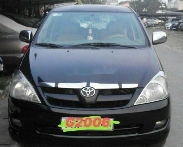 Bán Toyota Innova sản xuất năm 2006, màu đen, 245tr